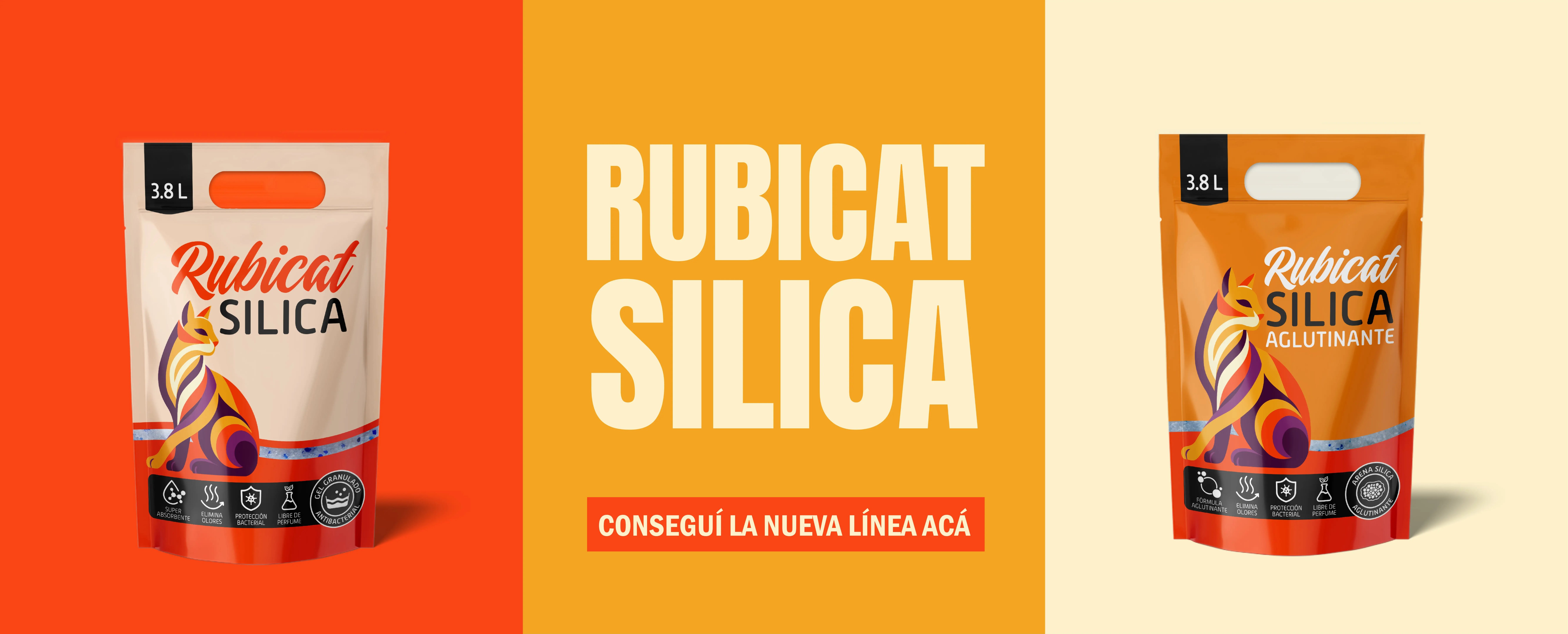 Rubicat Silica — Conseguí la nueva línea